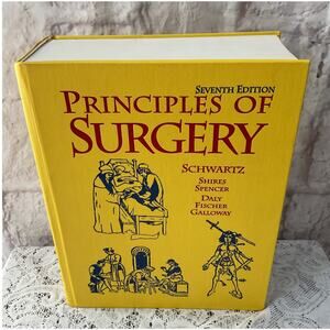 1999 Principles Of Surgery 7th Edition Hardback VG